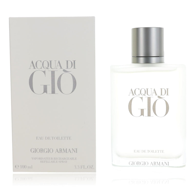 Acqua Di Gio by Giorgio Armani, 3.4 oz Eau De Toilette Spray for Men